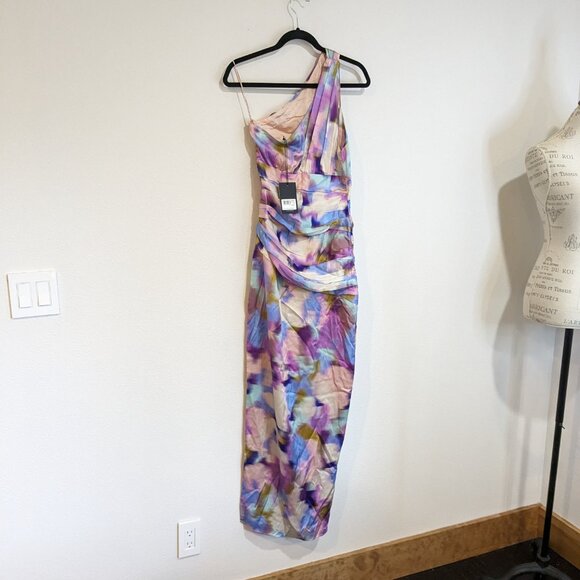 Nicholas Brielle Draped Asymmetric Gown - Picture 9 of 15